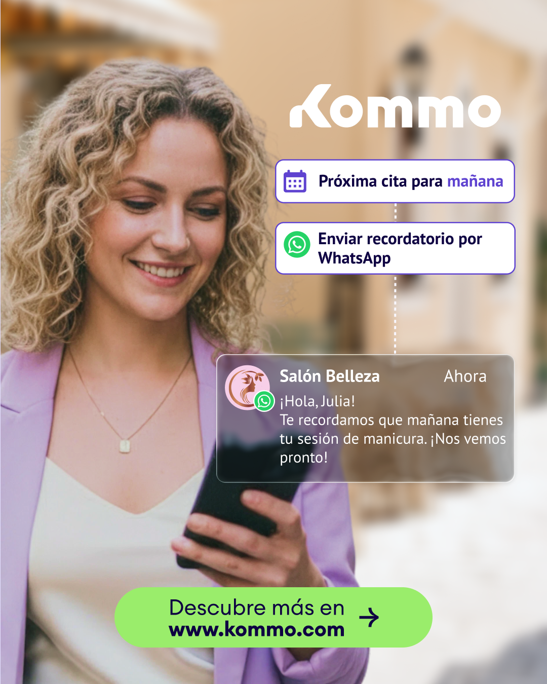 Kommo Español Facebook ad