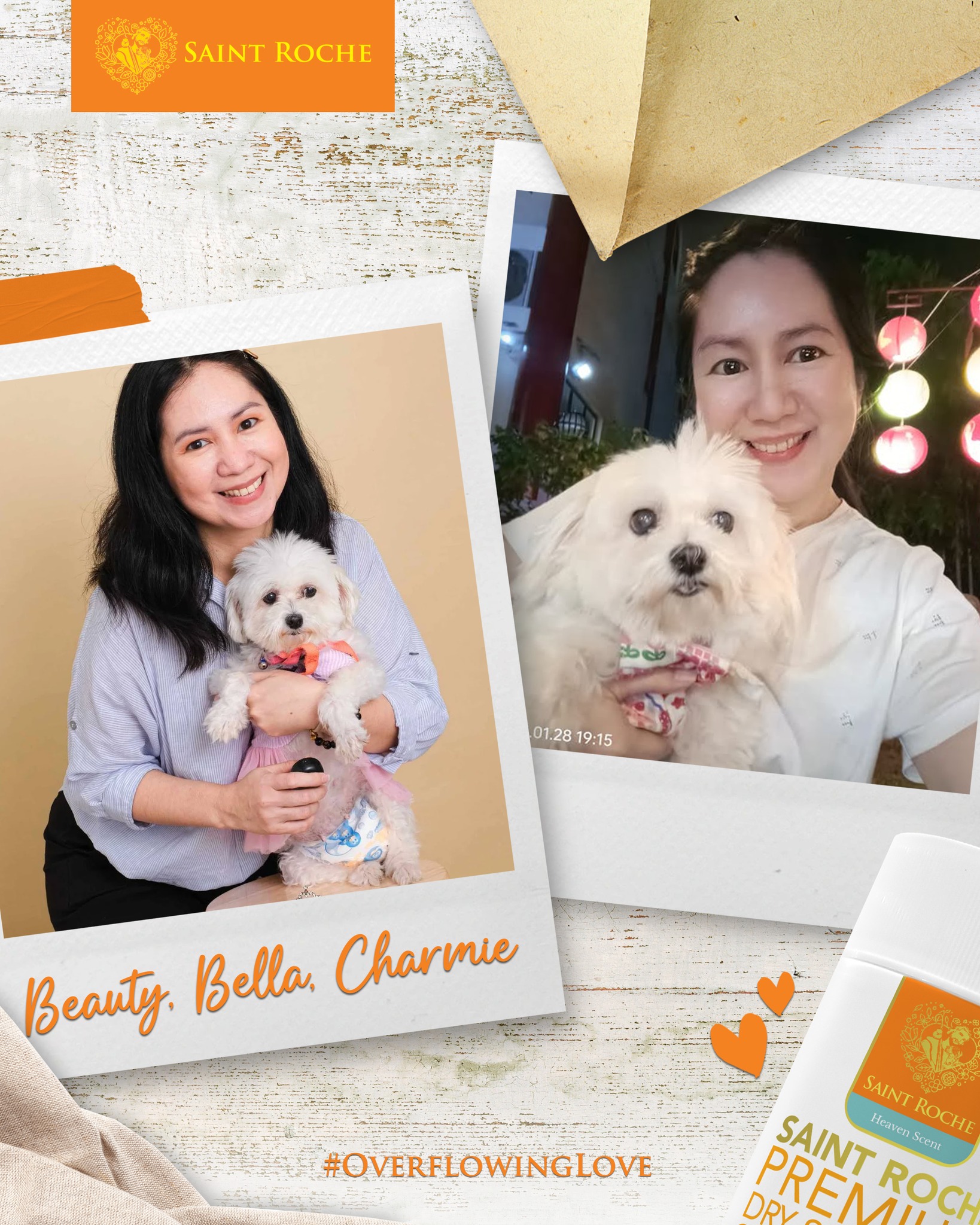 Saint Roche Premium Dog Shampoo Facebook ad