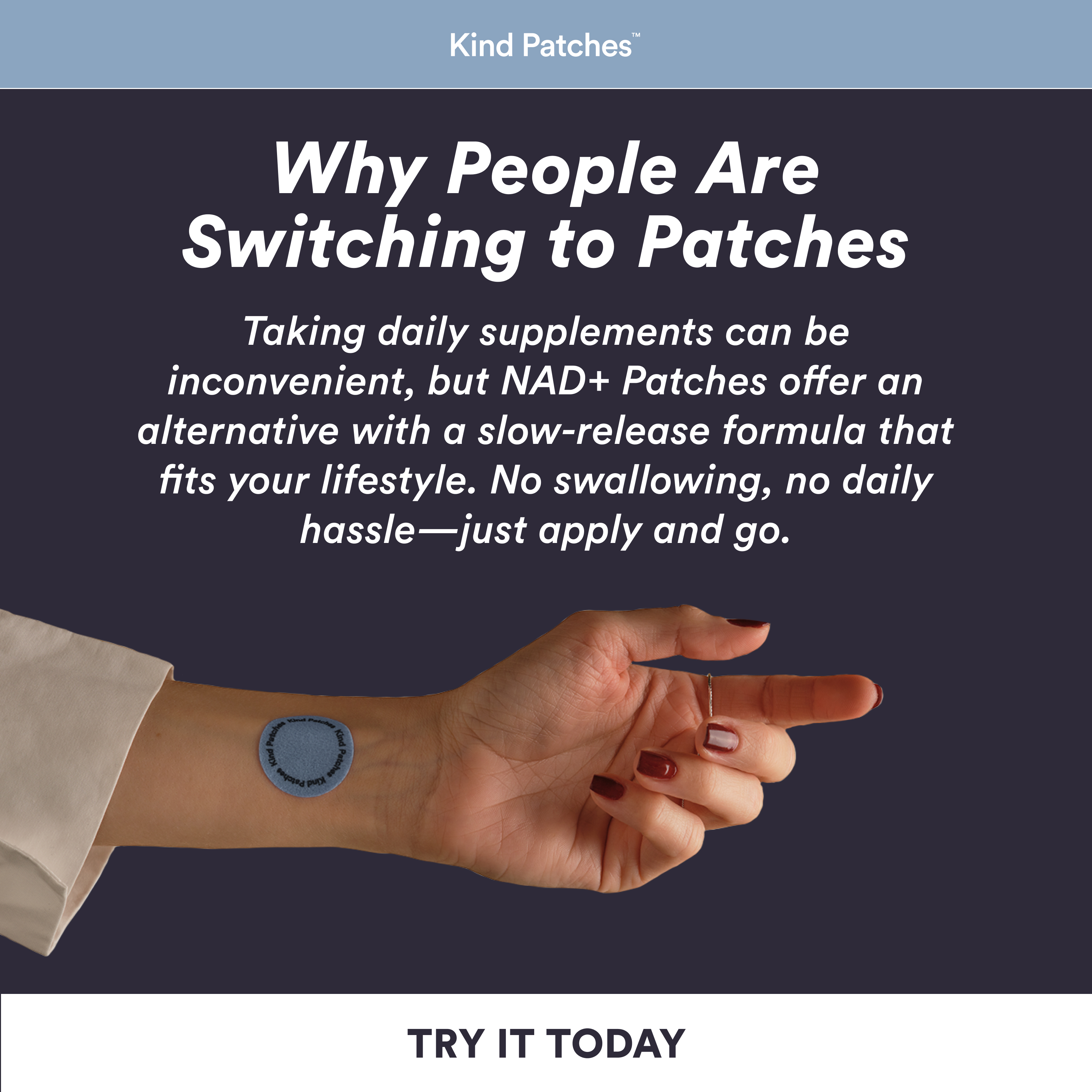 Kind Patches Facebook ad