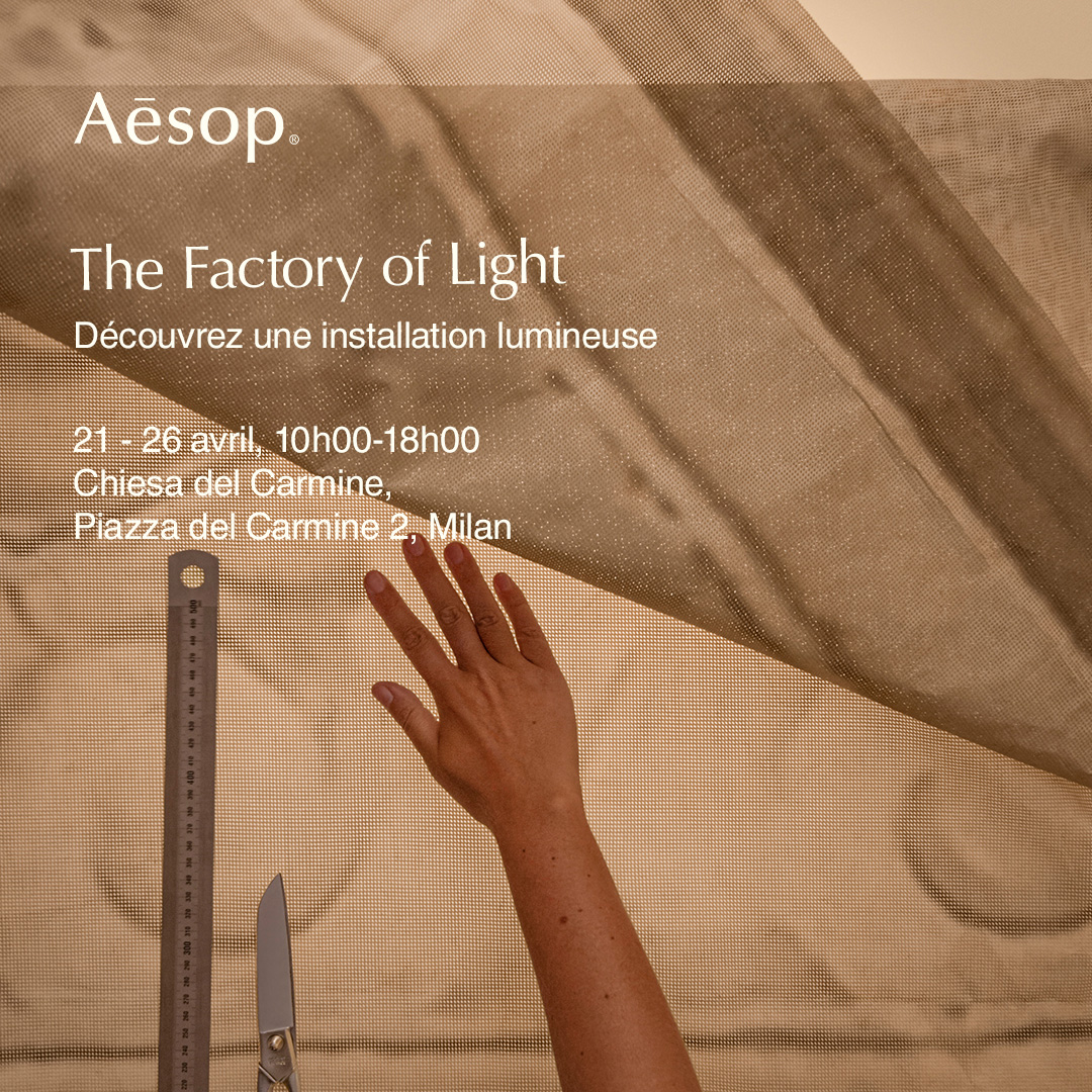 Aesop Facebook ad