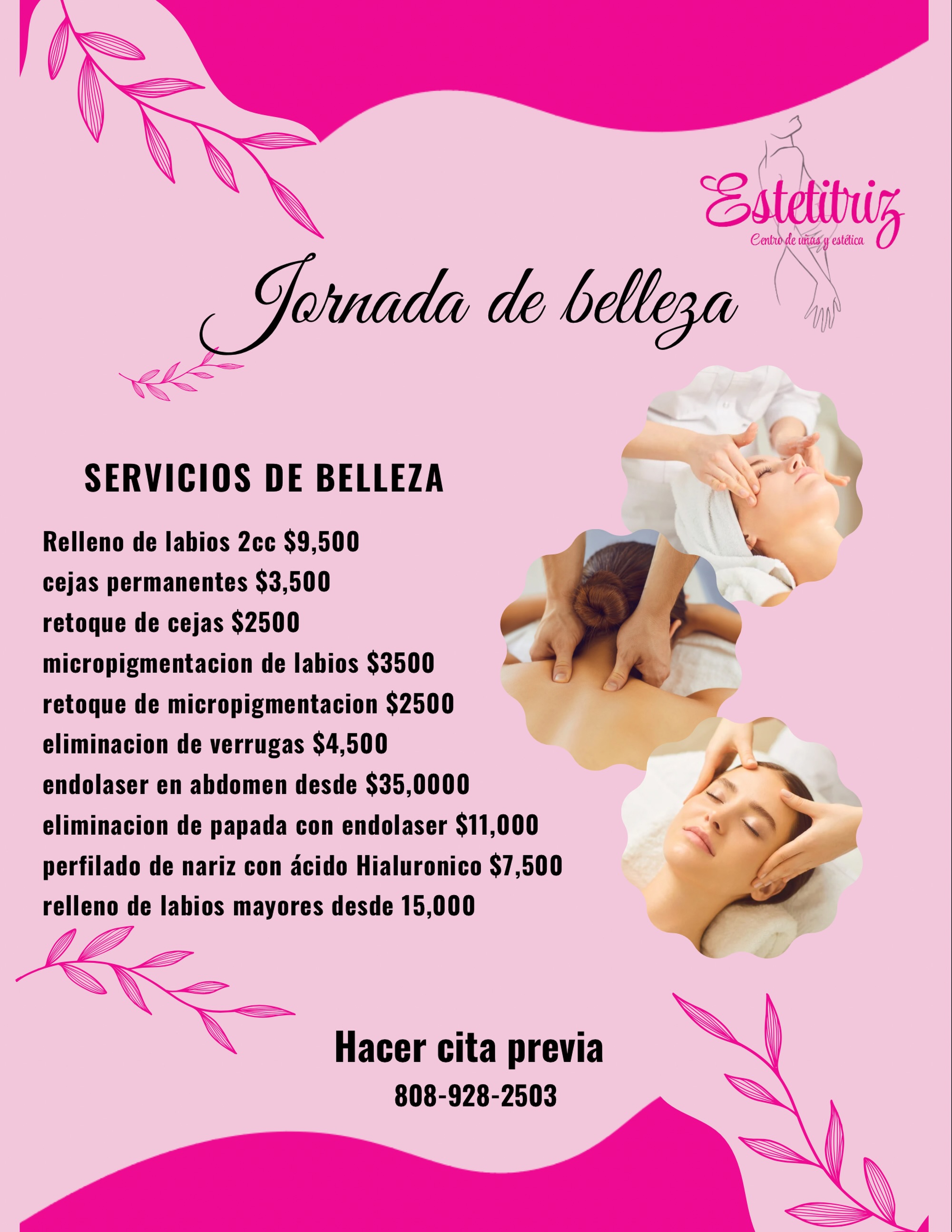 Estetitriz Facebook ad: Jornada de belleza disfruta de nuestros servicios tanto…