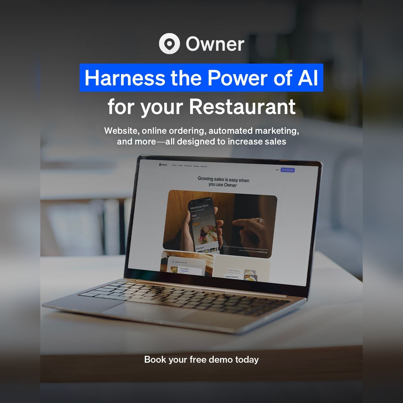 Owner.com Facebook ad
