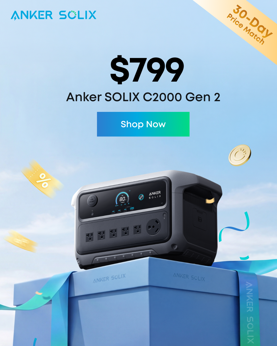 Anker SOLIX Facebook ad