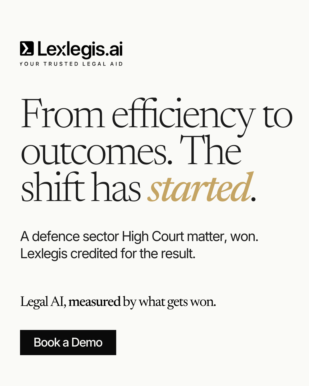 Lexlegis.ai Facebook ad
