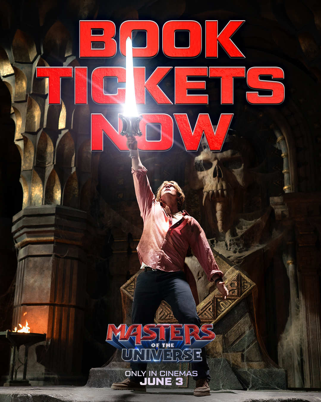 Sony Pictures Facebook ad: Eternia awaits Book your tickets now!