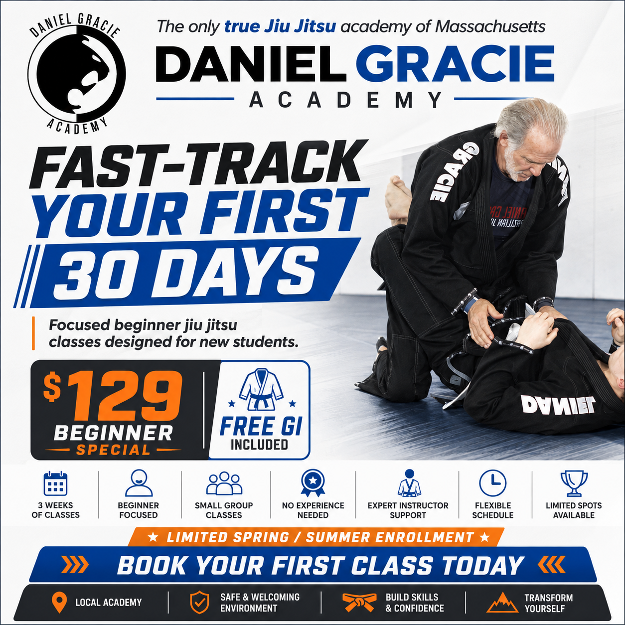 Daniel Gracie Academy Hyannis Facebook ad