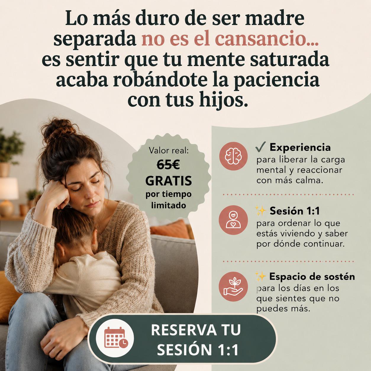 Vuelve a Ti Facebook ad: ¿Desde que separaste sientes que tu cabeza no descansa, y…