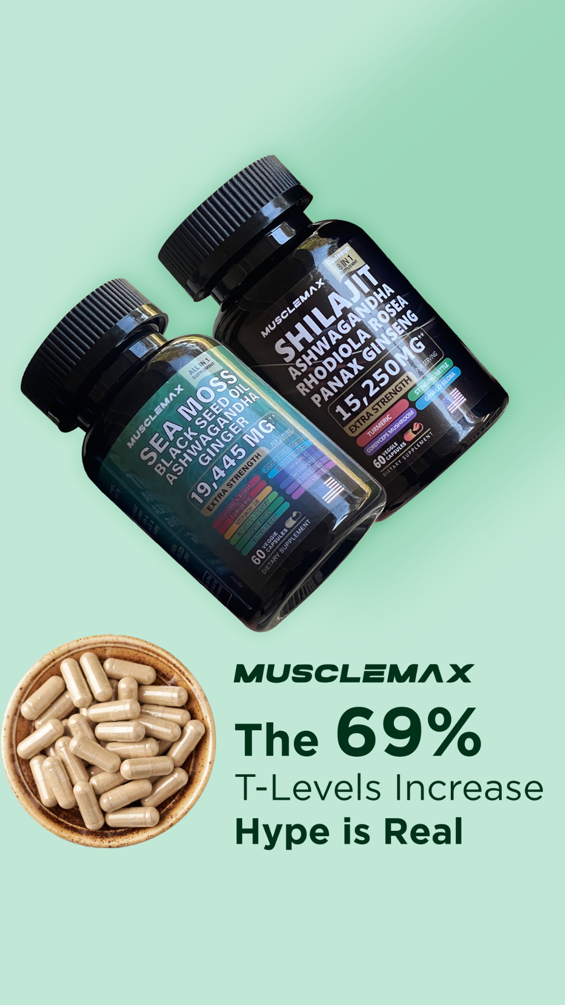 MuscleMax Nutrition Facebook ad