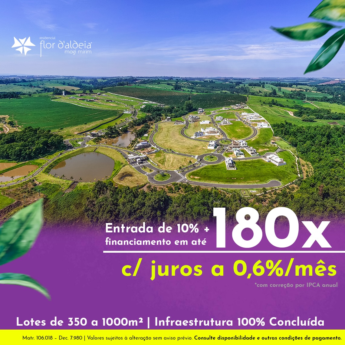 Residencial Flor d'Aldeia Facebook ad: πππΏπΌπ πΏπ²π±πππΆπ±πΌπ!