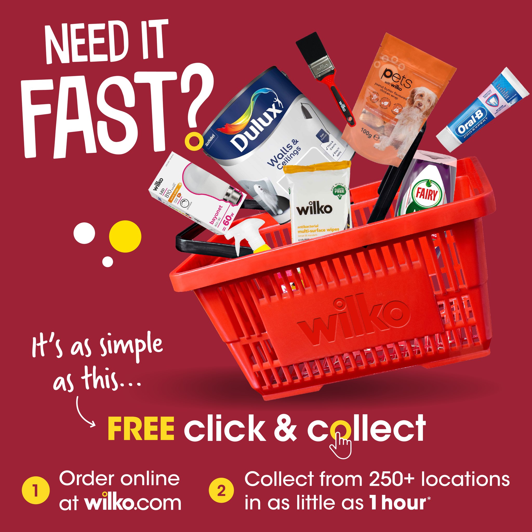Wilko Facebook ad