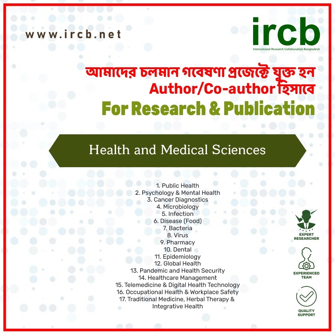 International Research Collaboration Bangladesh - ircb Facebook ad: International Research Collaboration Bangladesh - ircb