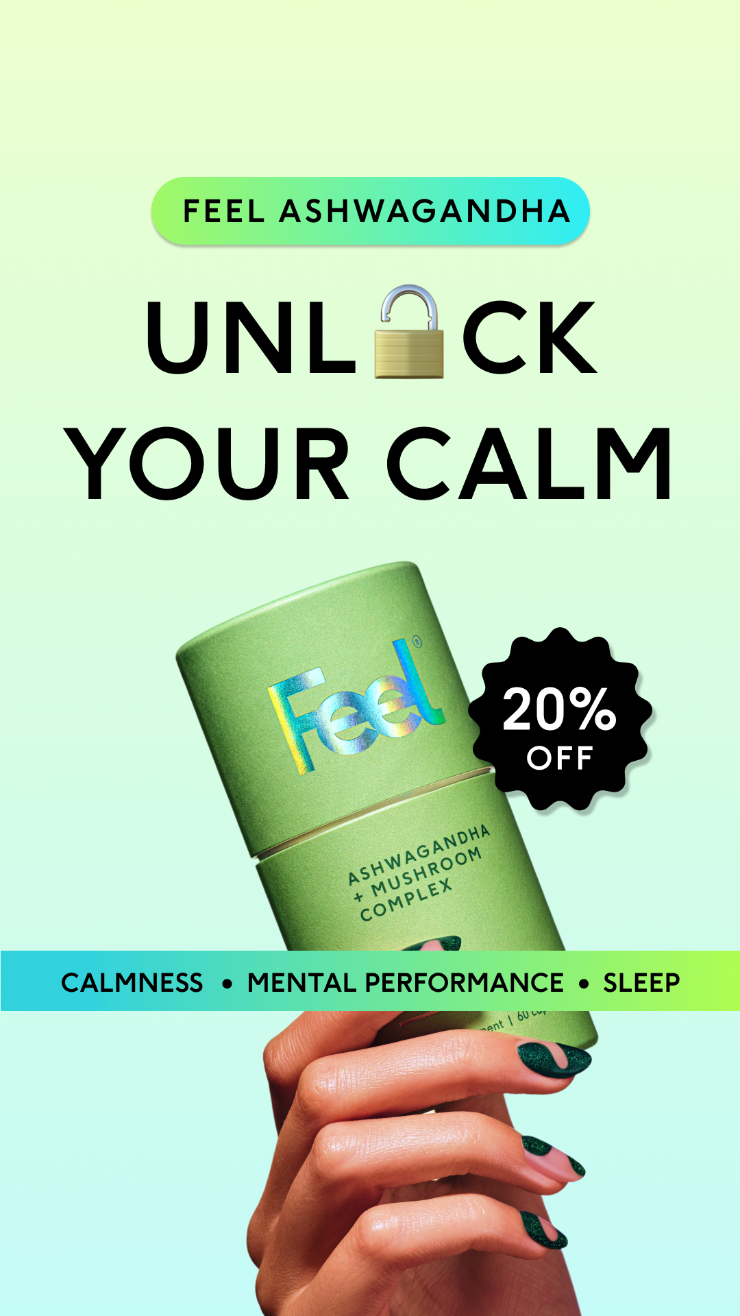 Feel Facebook ad