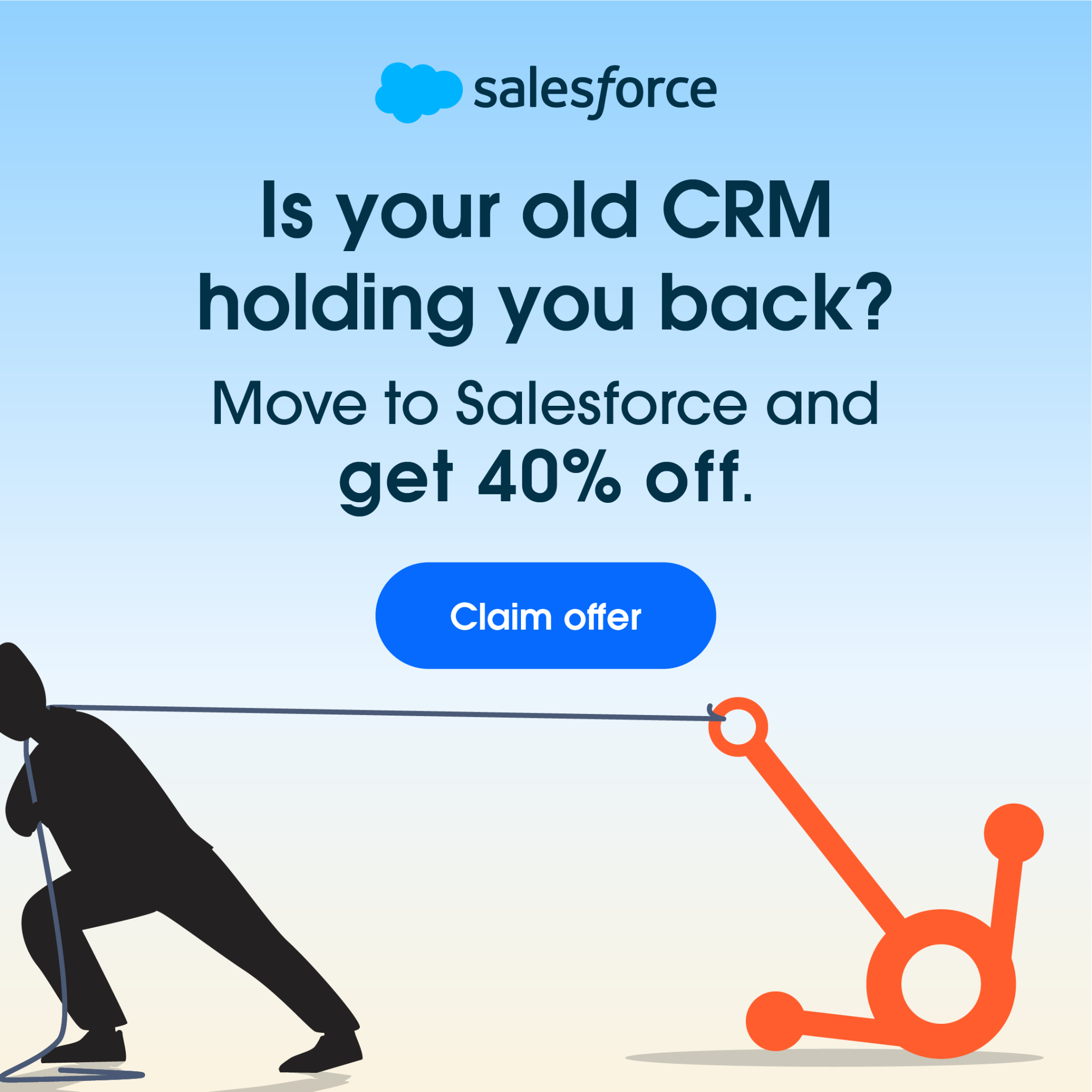 Salesforce Facebook ad