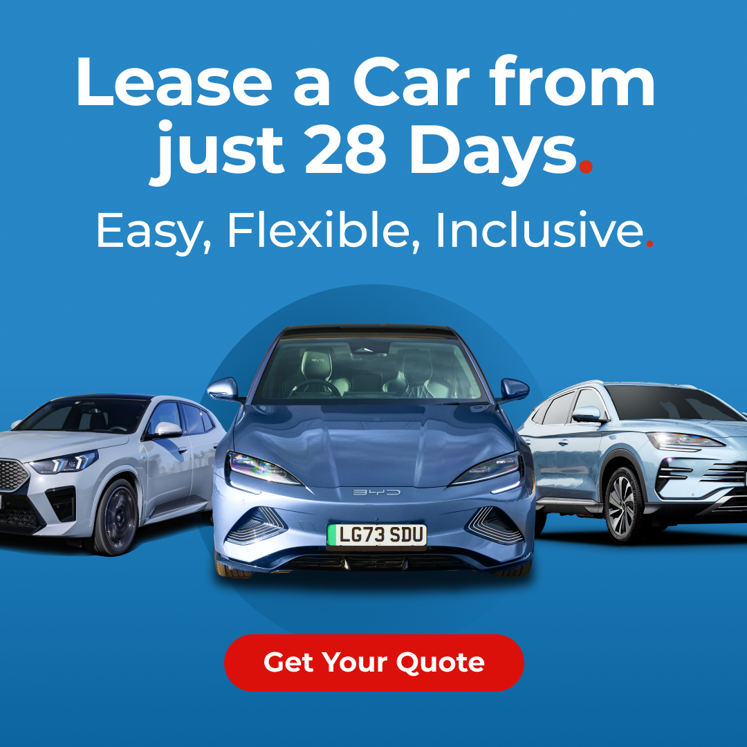 Flexed Facebook ad: Lease a Car from Just 28 Days-Easy, Flexible, Inclusive
