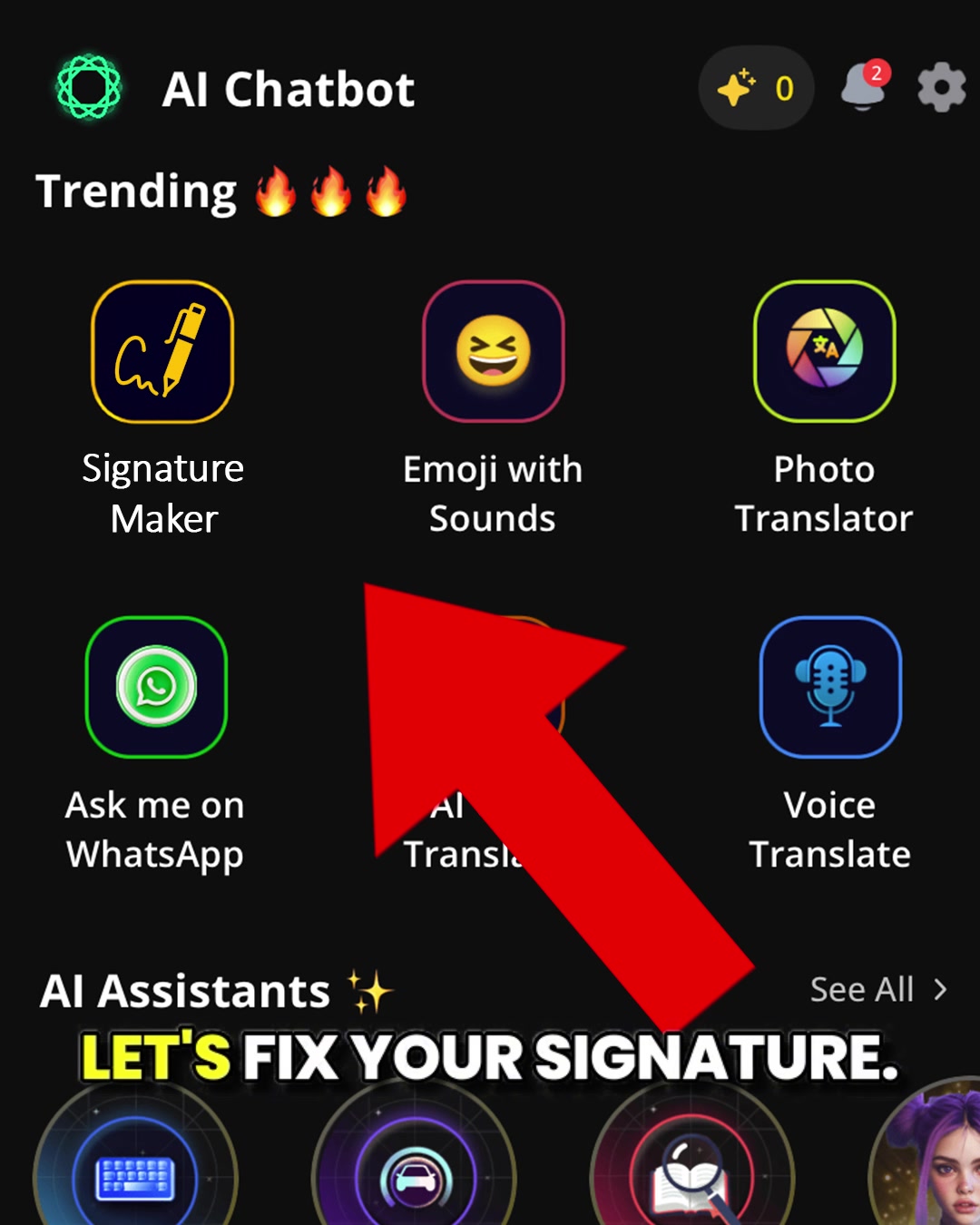 AI Chatbot - Ocean AI Facebook ad
