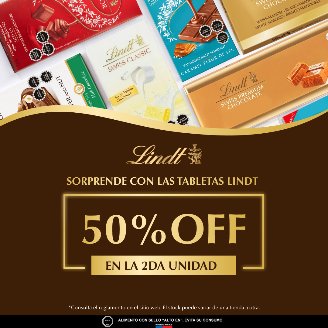 Lindt Facebook ad: Celebra este 9 de agosto con Lindt.