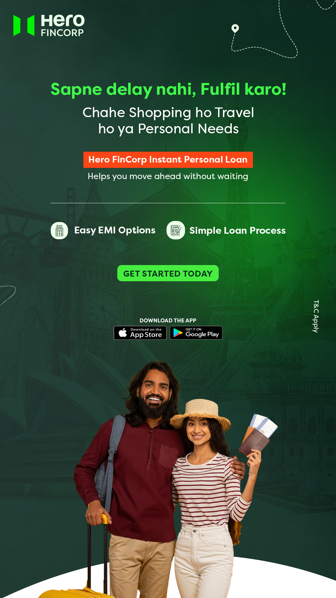 Hero FinCorp Facebook ad