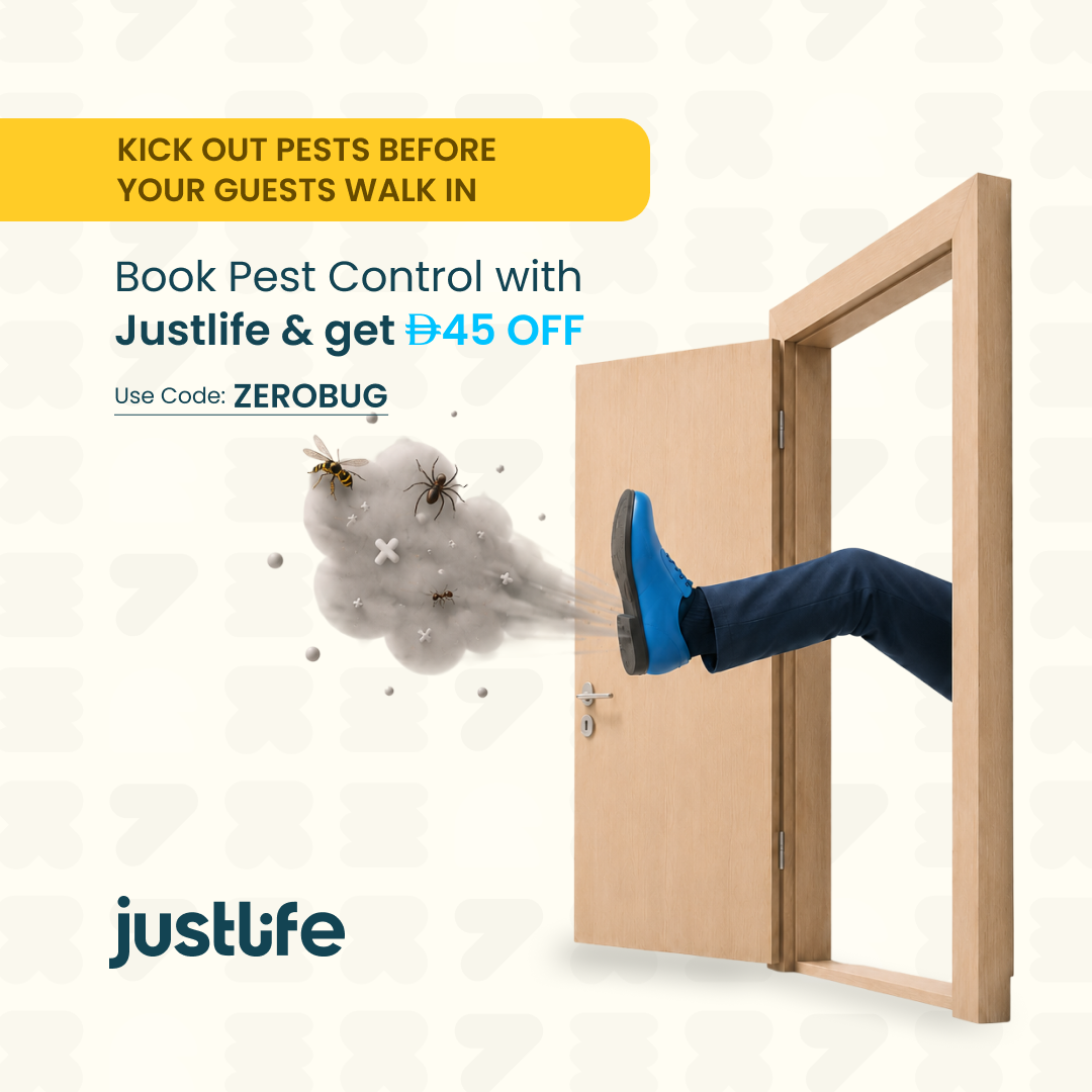 Justlife UAE Facebook ad