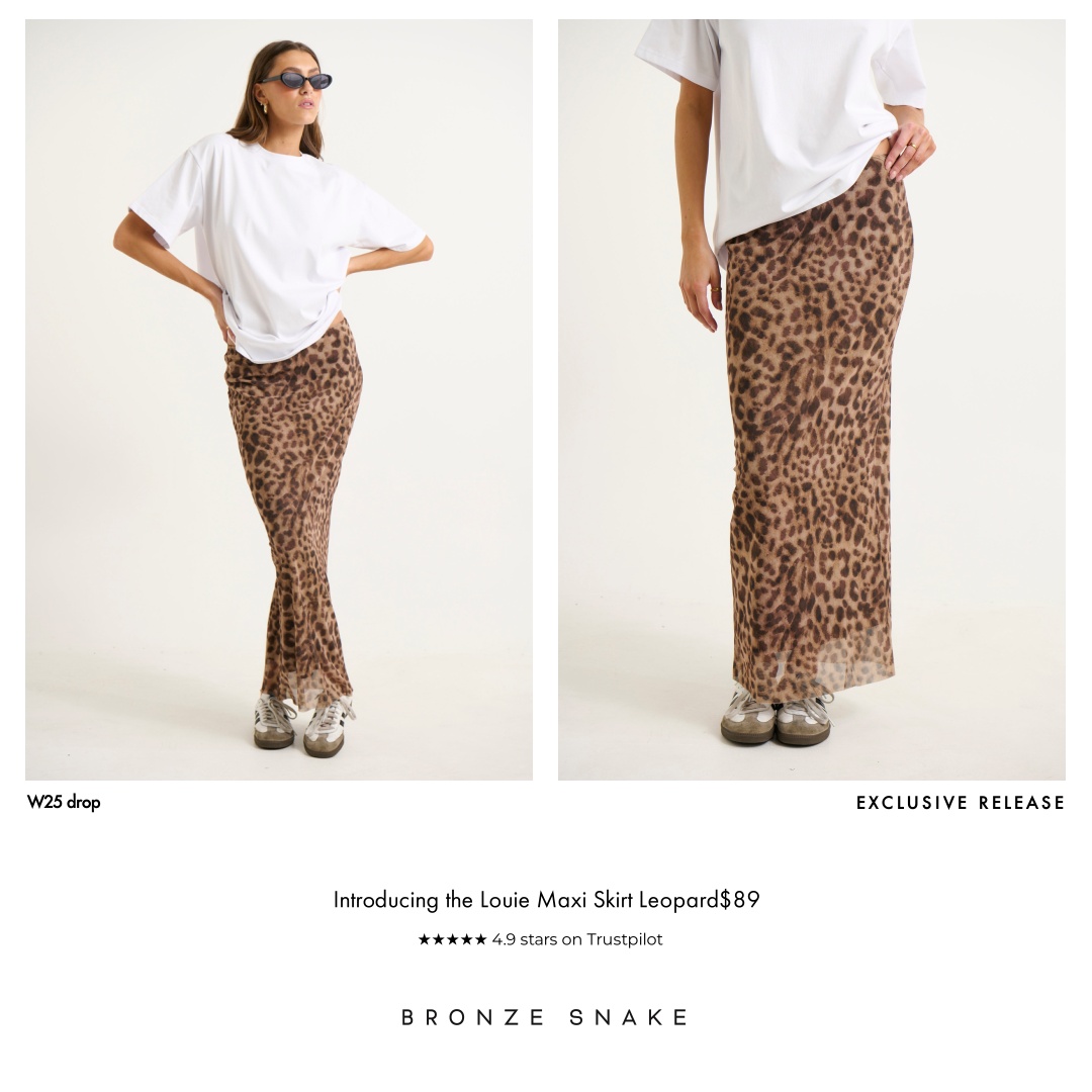 Bronze Snake Shop Facebook ad