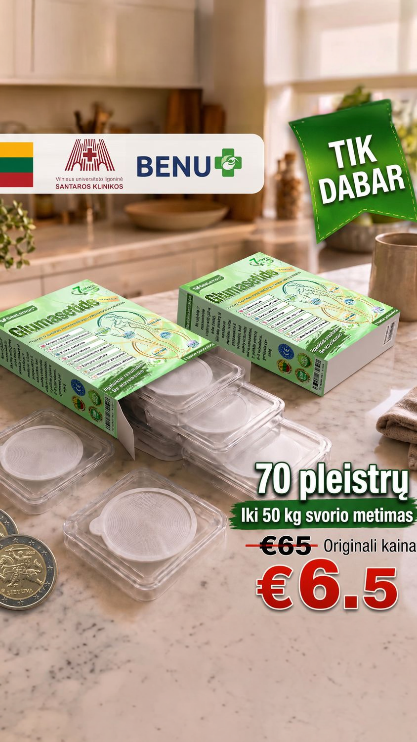 Dr. Austėja Kazlauskienė Facebook ad: Atsiskaitymas gavus prekę Dėmesys kokybei ir saugumui…