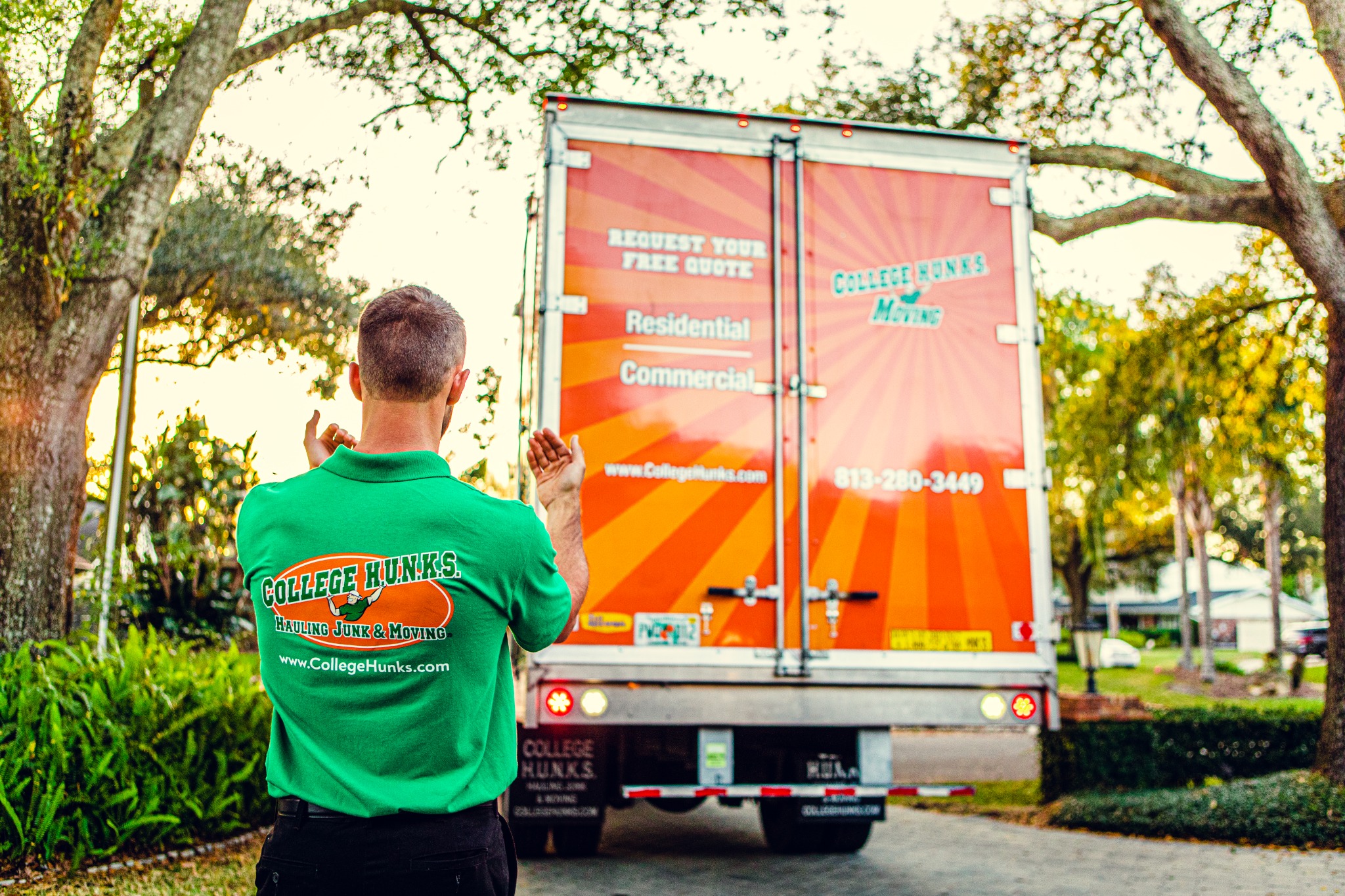 College Hunks Hauling Junk and Moving Springfield Facebook ad