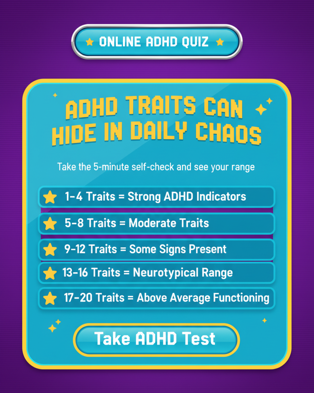 Personality Test: Created by Experts  Facebook ad