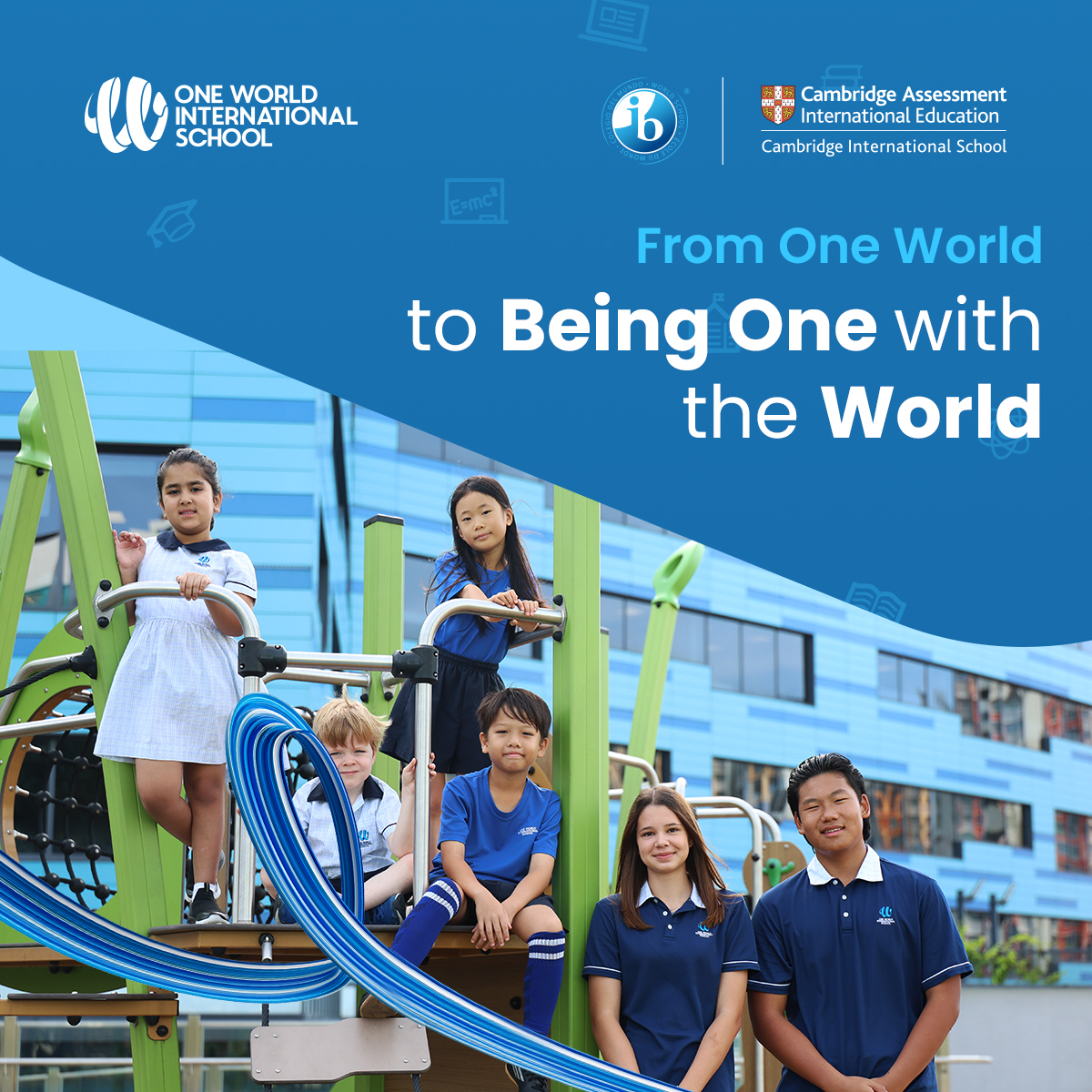 One World International School Singapore Facebook ad