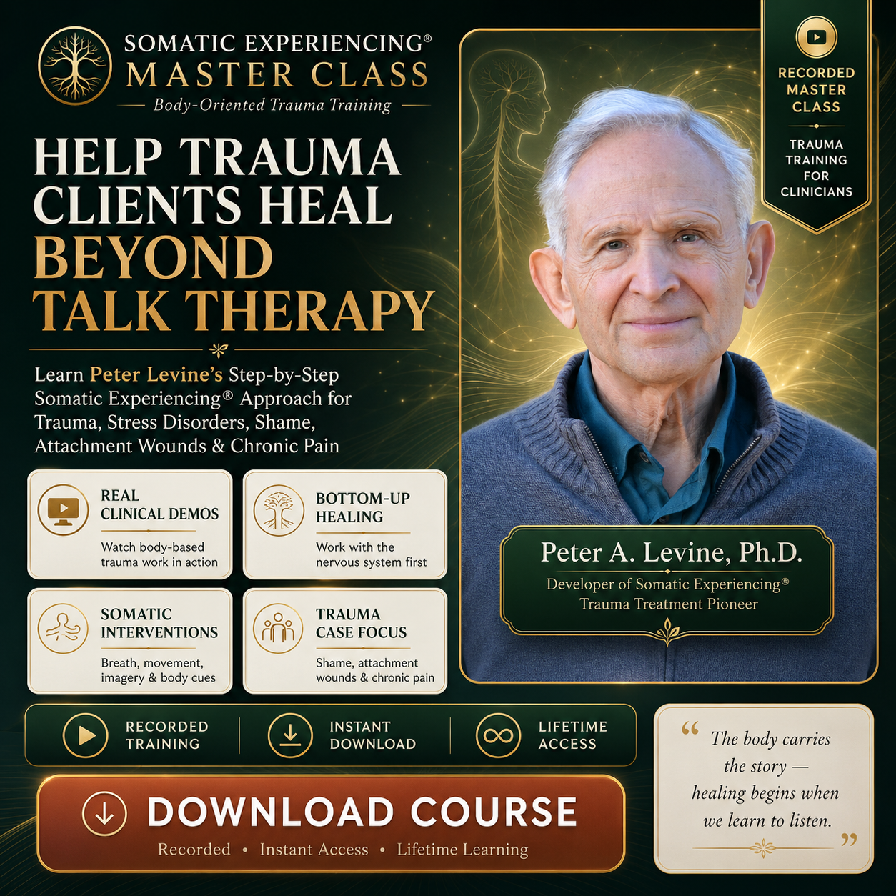 ChidoBook Facebook ad: Heal Trauma Beyond Talk Therapy