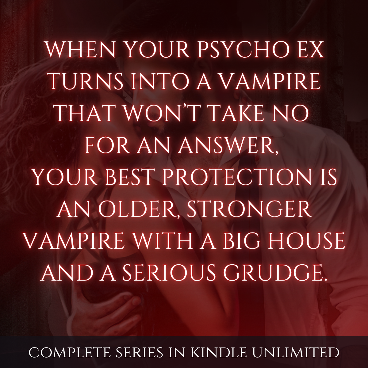 J.D. Monroe Facebook ad: Complete Vampire Romance Book Series in KU