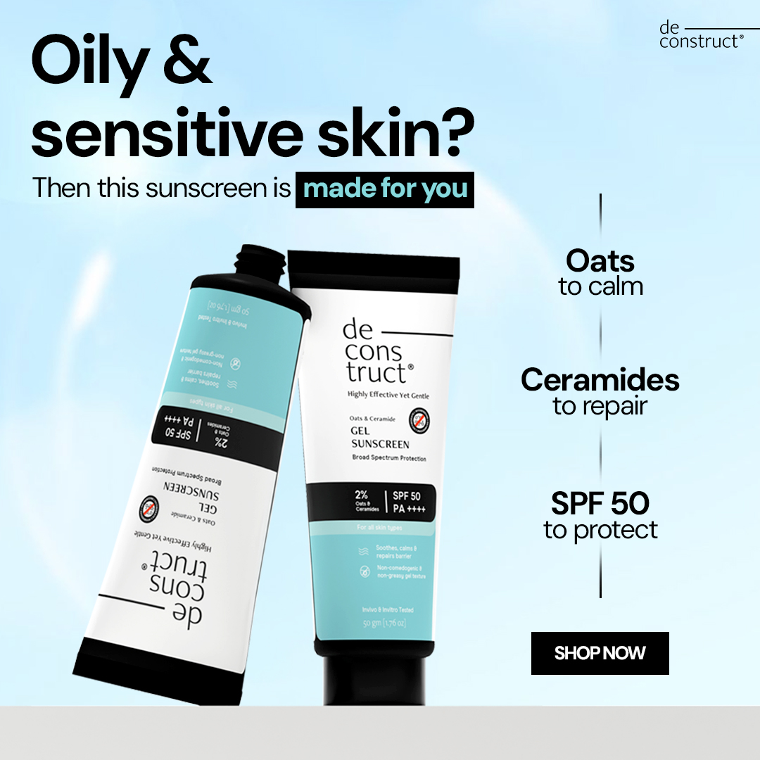 Deconstruct Skincare Facebook ad