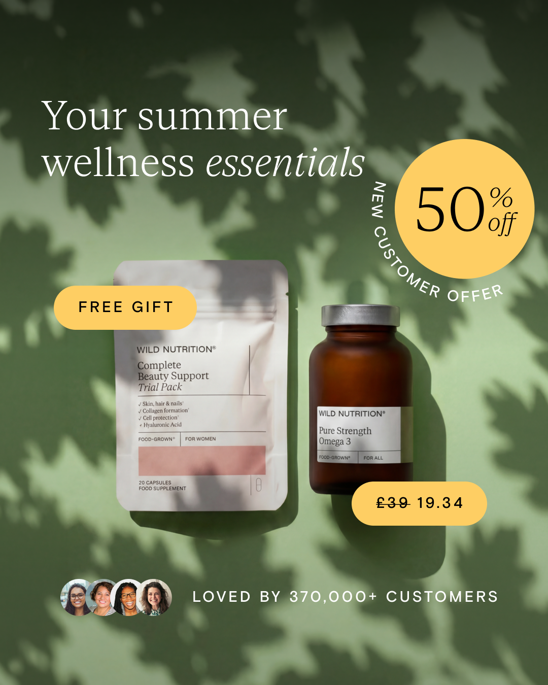 Wild Nutrition Facebook ad
