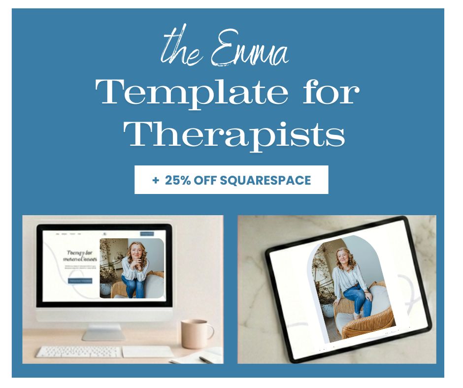Therapist Digital Marketing Facebook ad: 25% Off, On Me