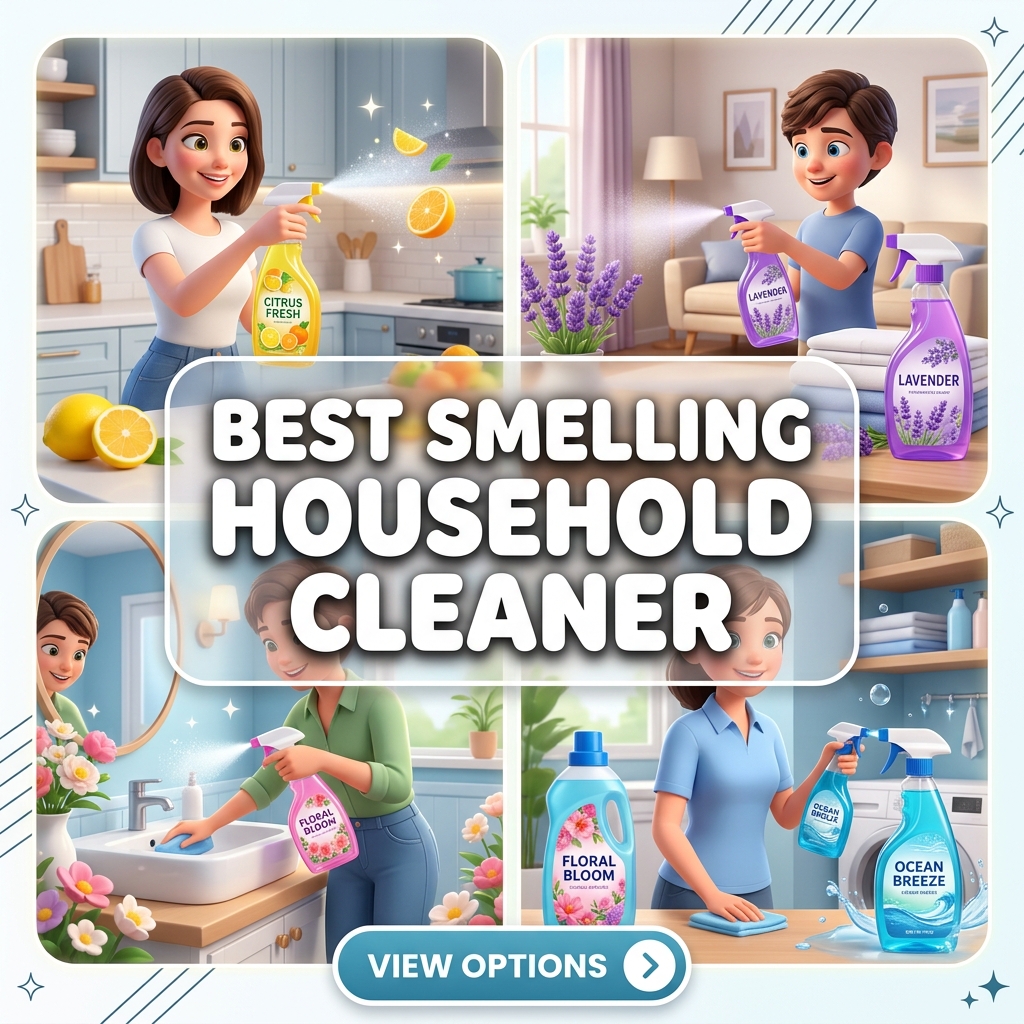 TopInfoTabs.com Buzz Facebook ad: Best Smelling Household Cleaner.