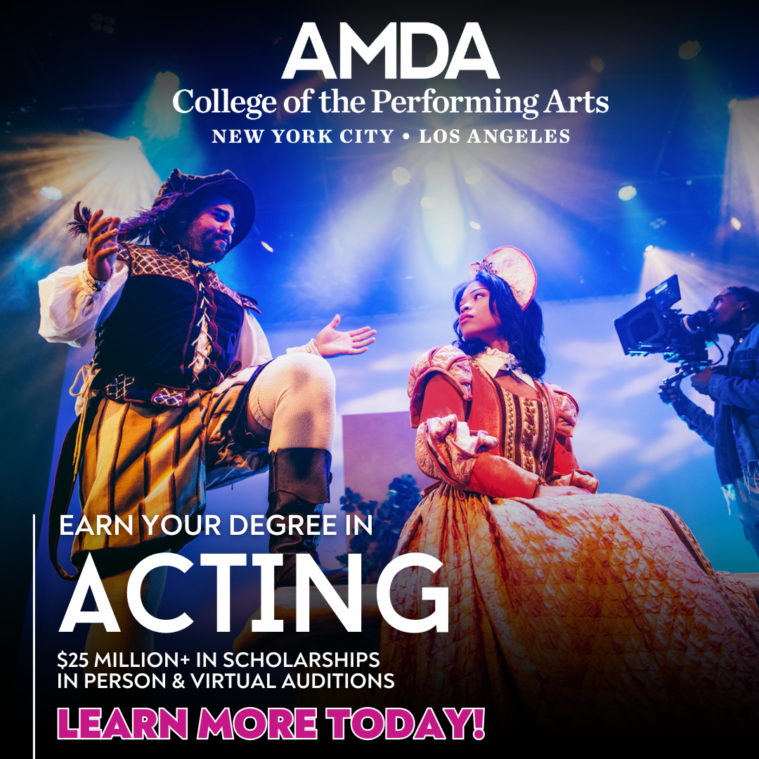 AMDA College Facebook ad