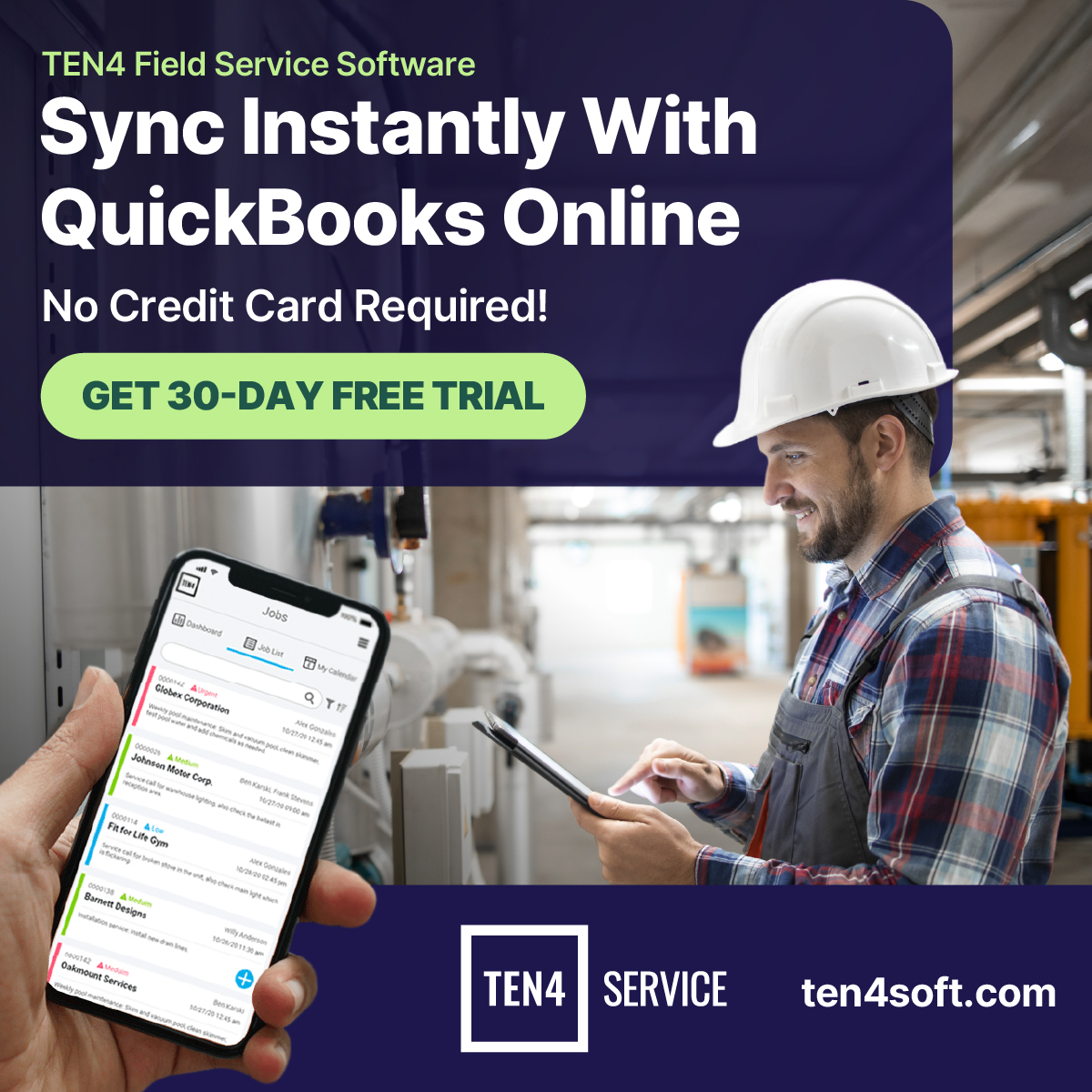 TEN4 Facebook ad from Mar 6, 2026