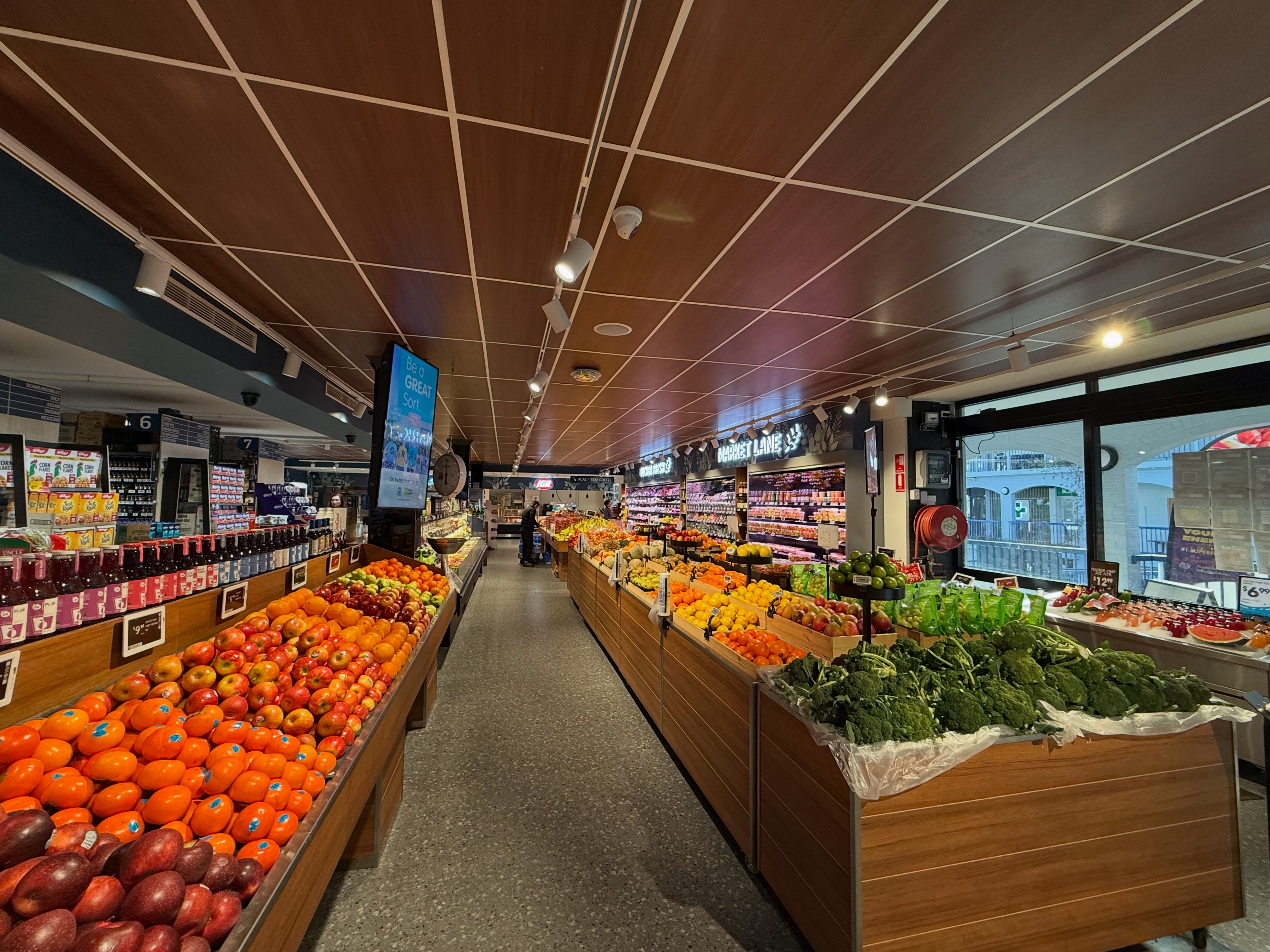 Tucker Fresh IGA Broadway Facebook ad: Busy families deserve a supermarket that makes life…