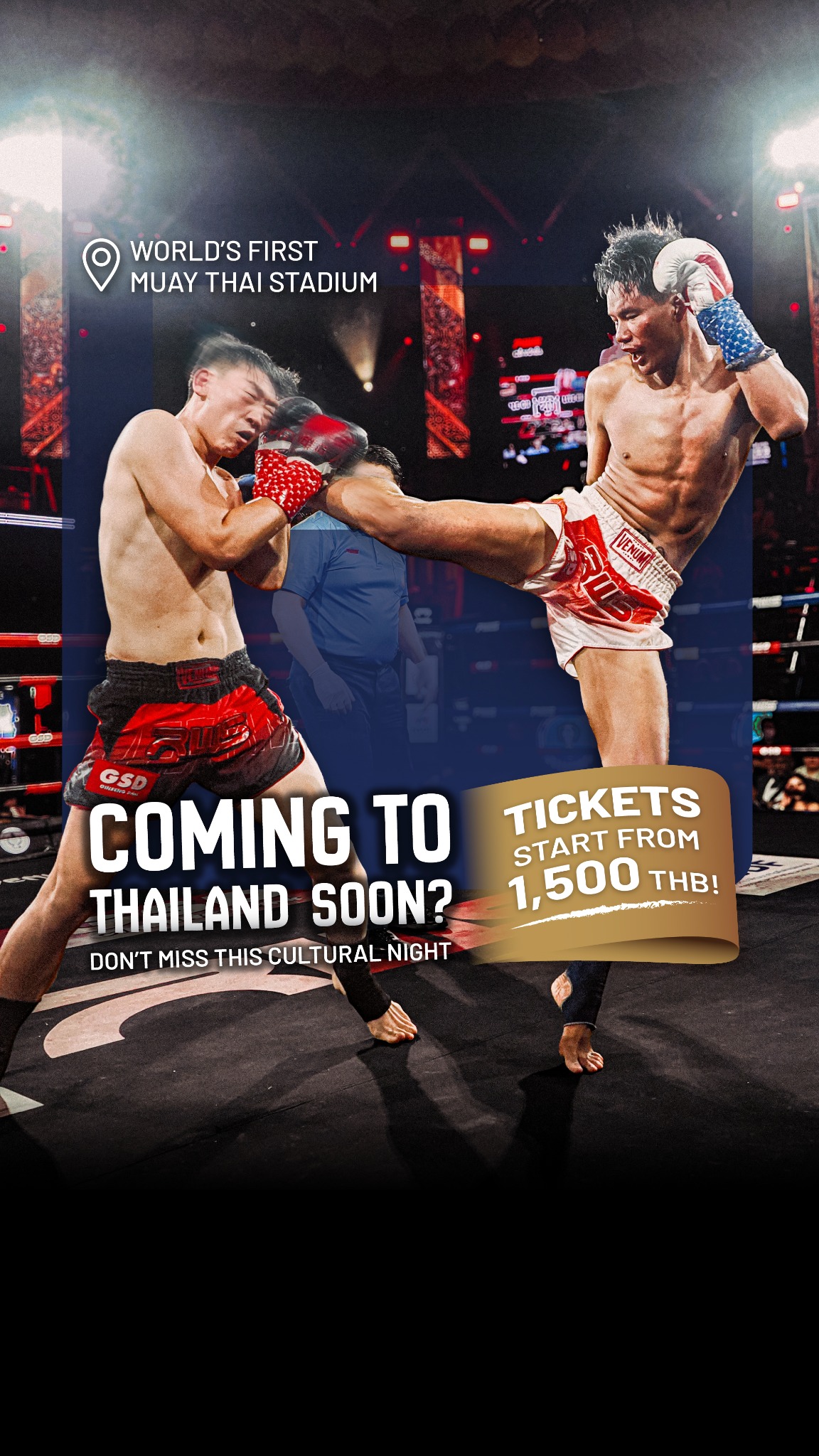 Rajadamnern Stadium เวทีราชดำเนิน Facebook ad