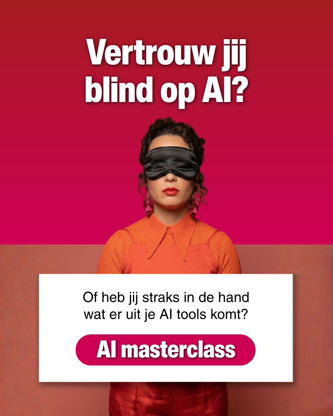 Simone Levie Facebook ad: AI Masterclass - AI, apps, salespagina's en meer →