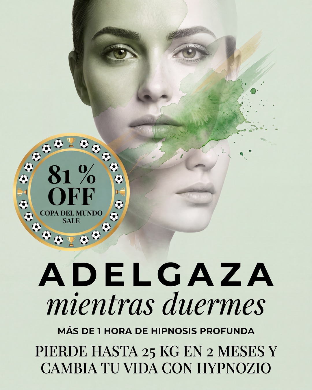 Hypnozio: power of hypnotherapy Facebook ad