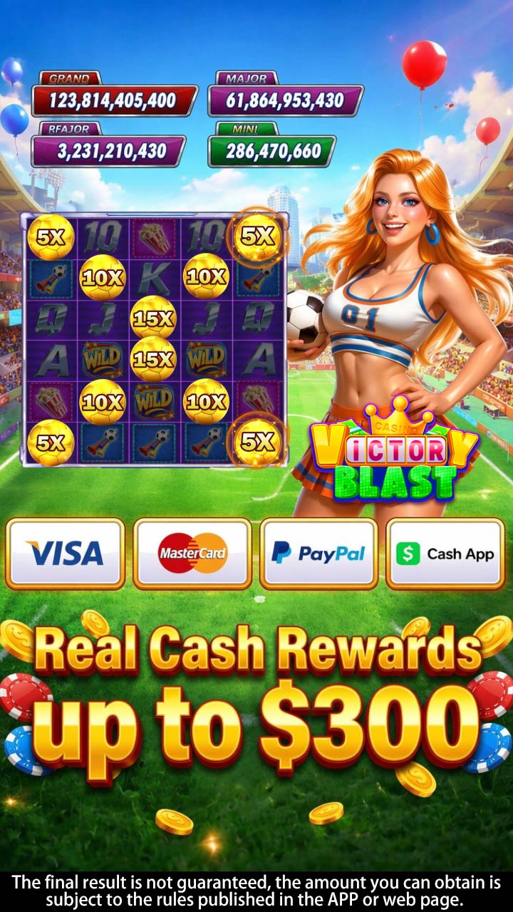 Victory Blast Casino Facebook ad: Don’t miss today’s hot jackpot streak