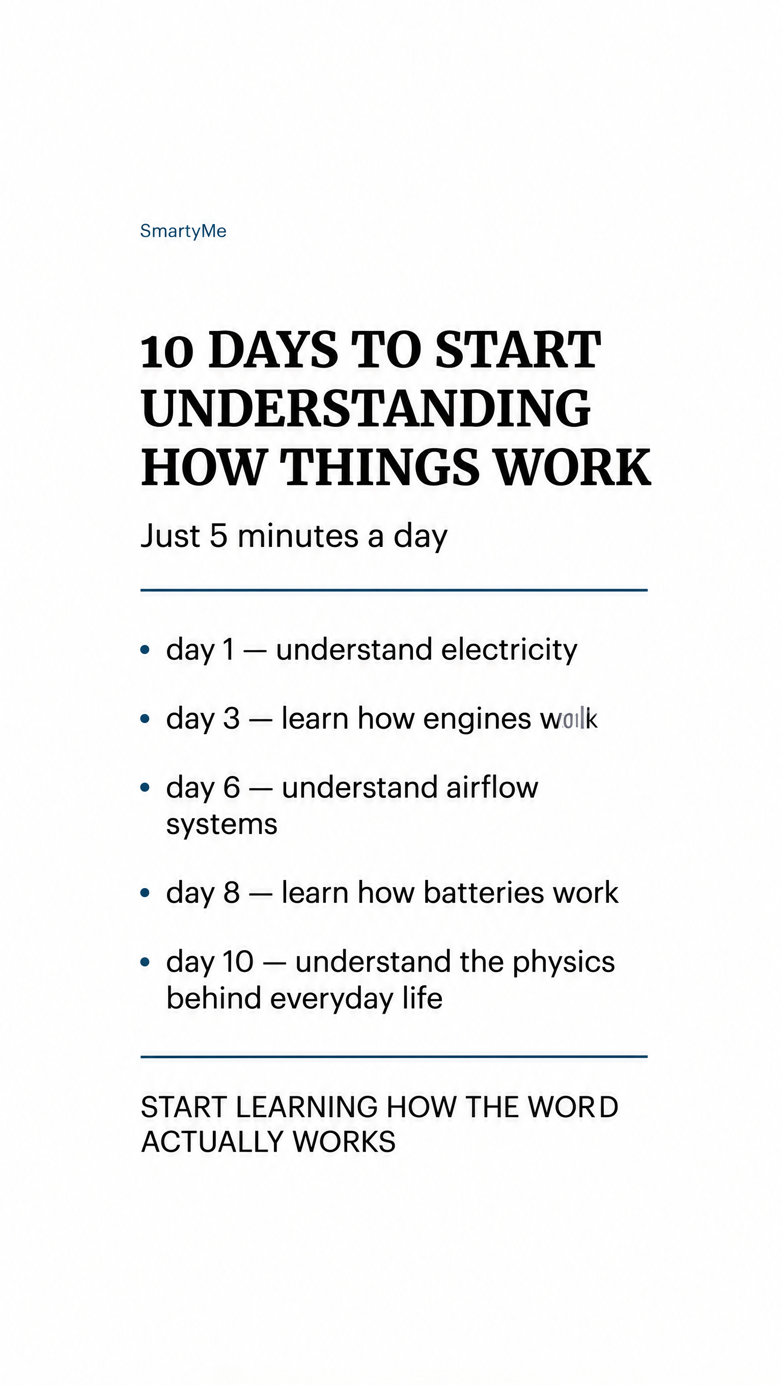 SmartyMe: Physics Unpacked Facebook ad: Replace scrolling with addictive Physics lessons