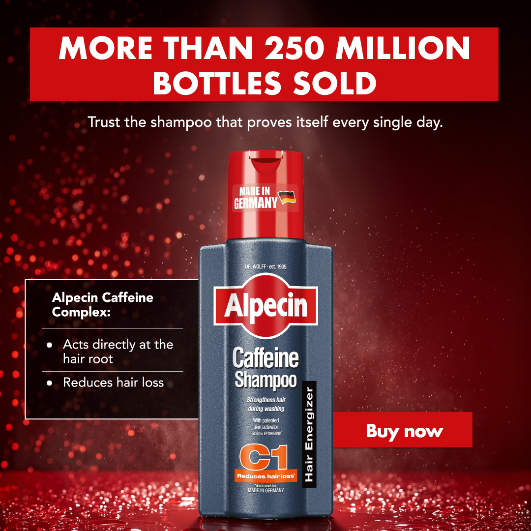 Alpecin Facebook ad