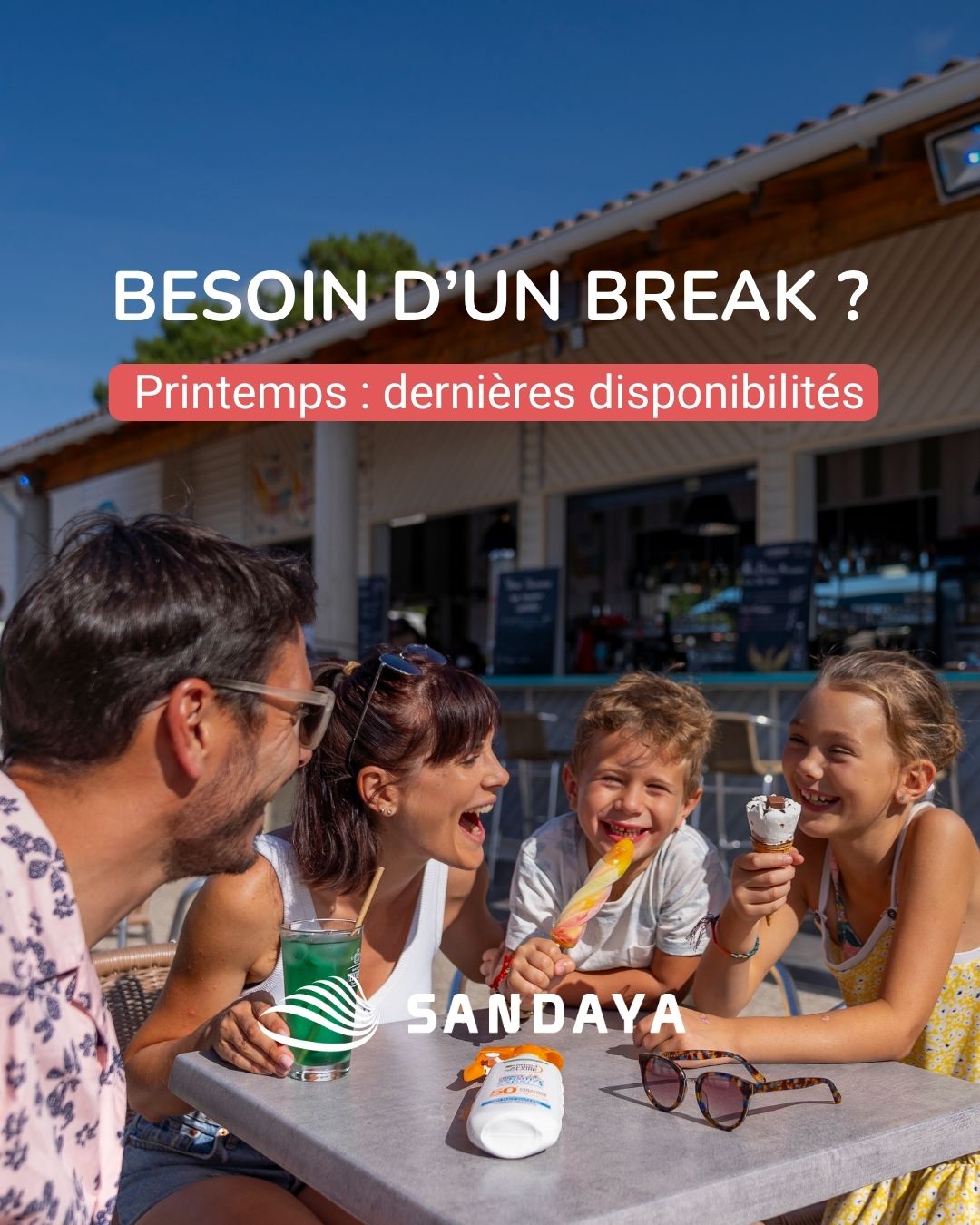 Campings Sandaya Facebook ad