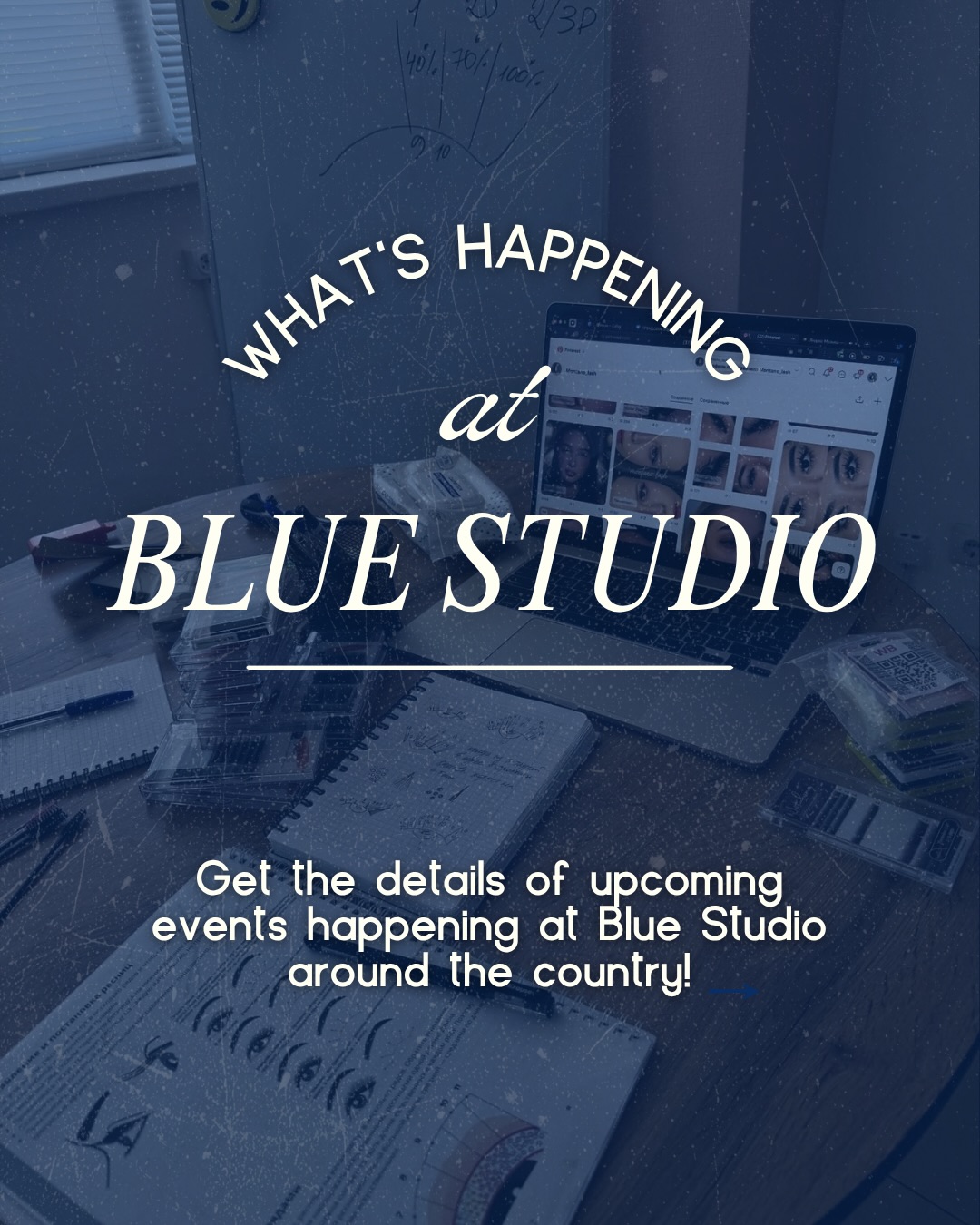 Blue Studio Facebook ad
