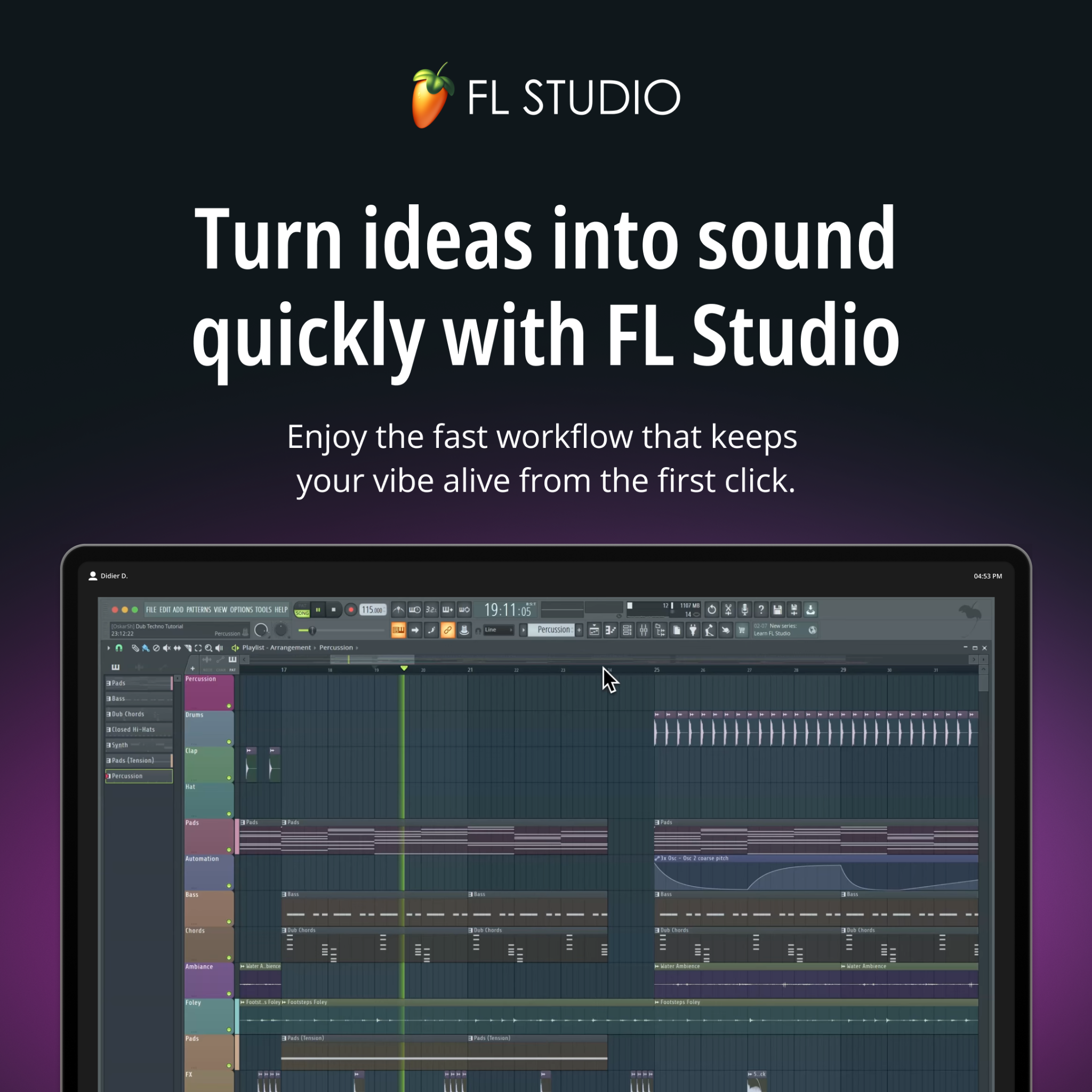 FL Studio Facebook ad