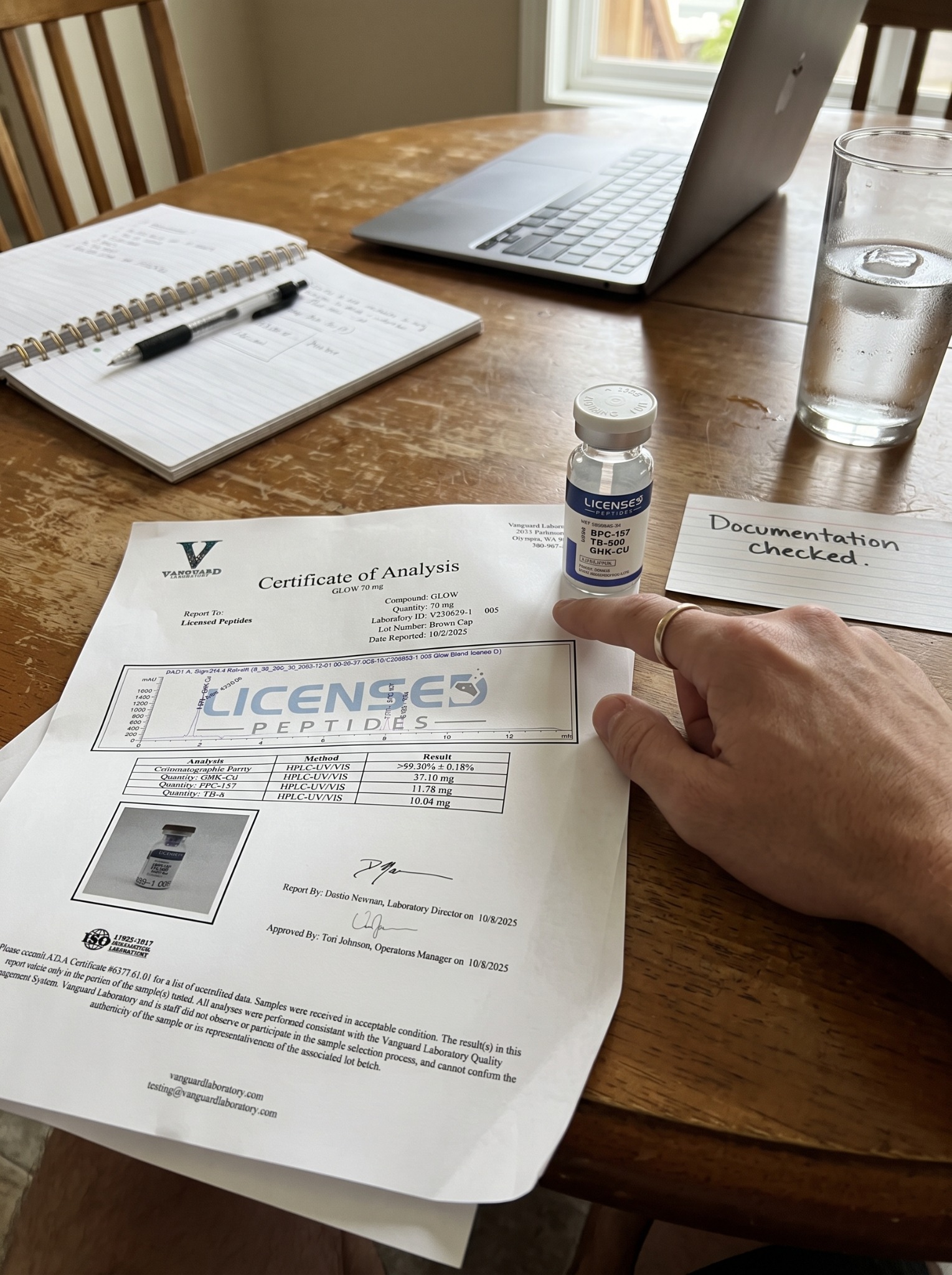 Licensedpeptides.com Facebook ad: 2 FOR 1 SALE - LIMITED TIME ONLY