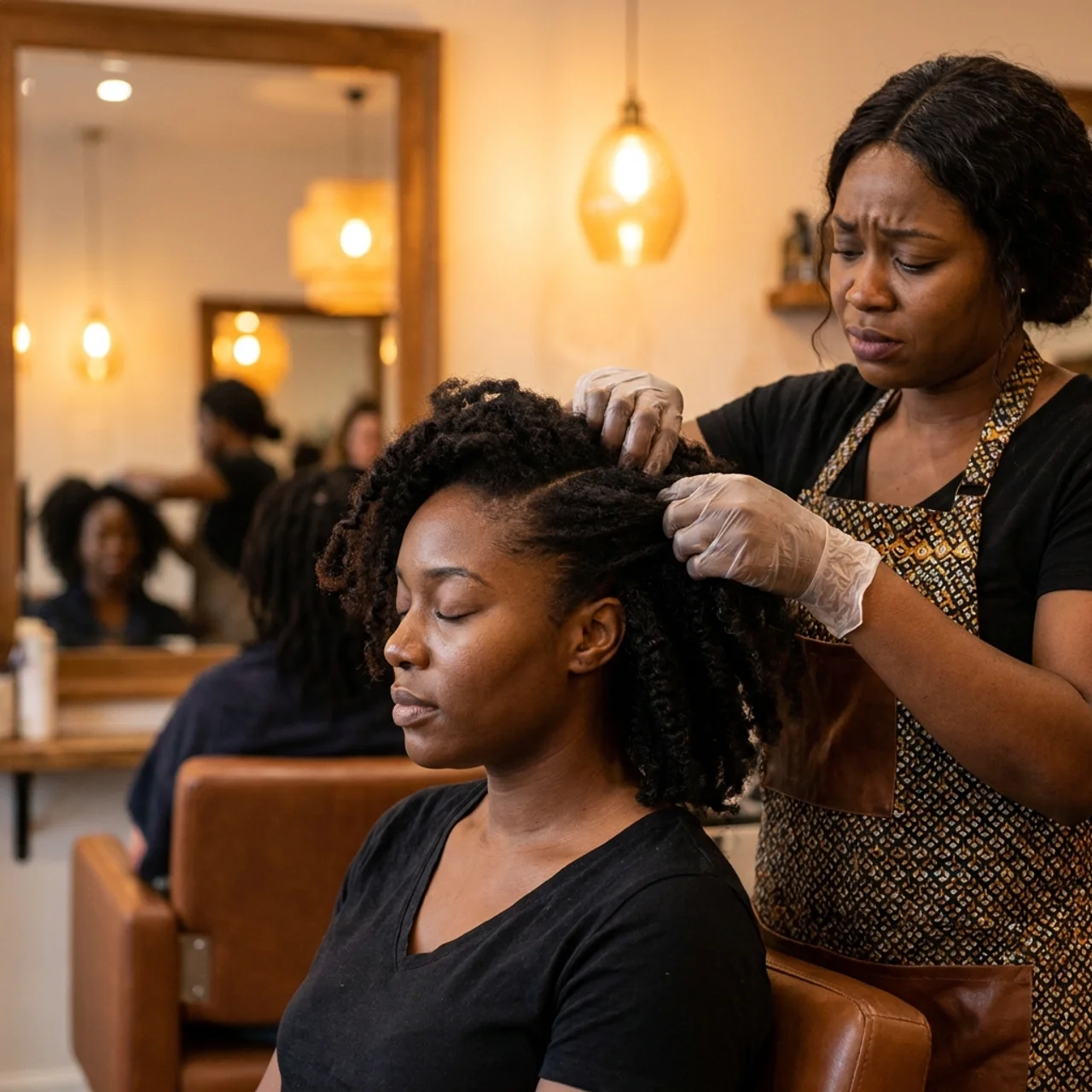 Dr. Nia Carter Facebook ad: Reverse Black Alopecia