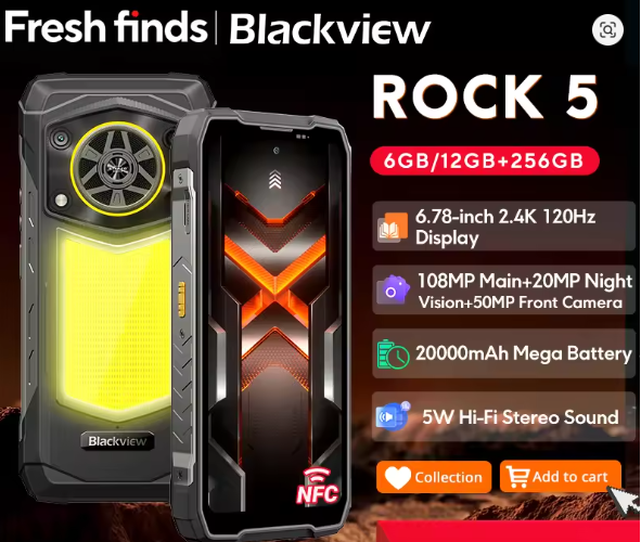 Blackview Global Facebook ad: Learn More on AliExpress
