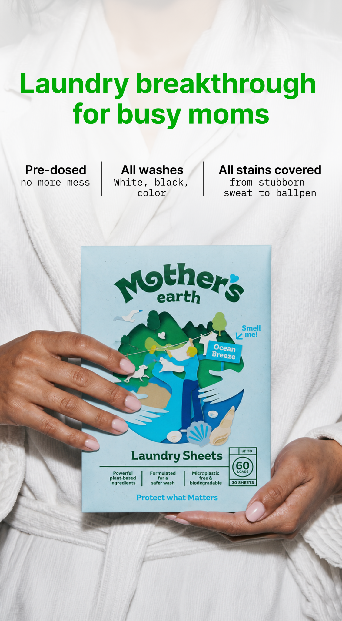 Mothers Earth Facebook ad