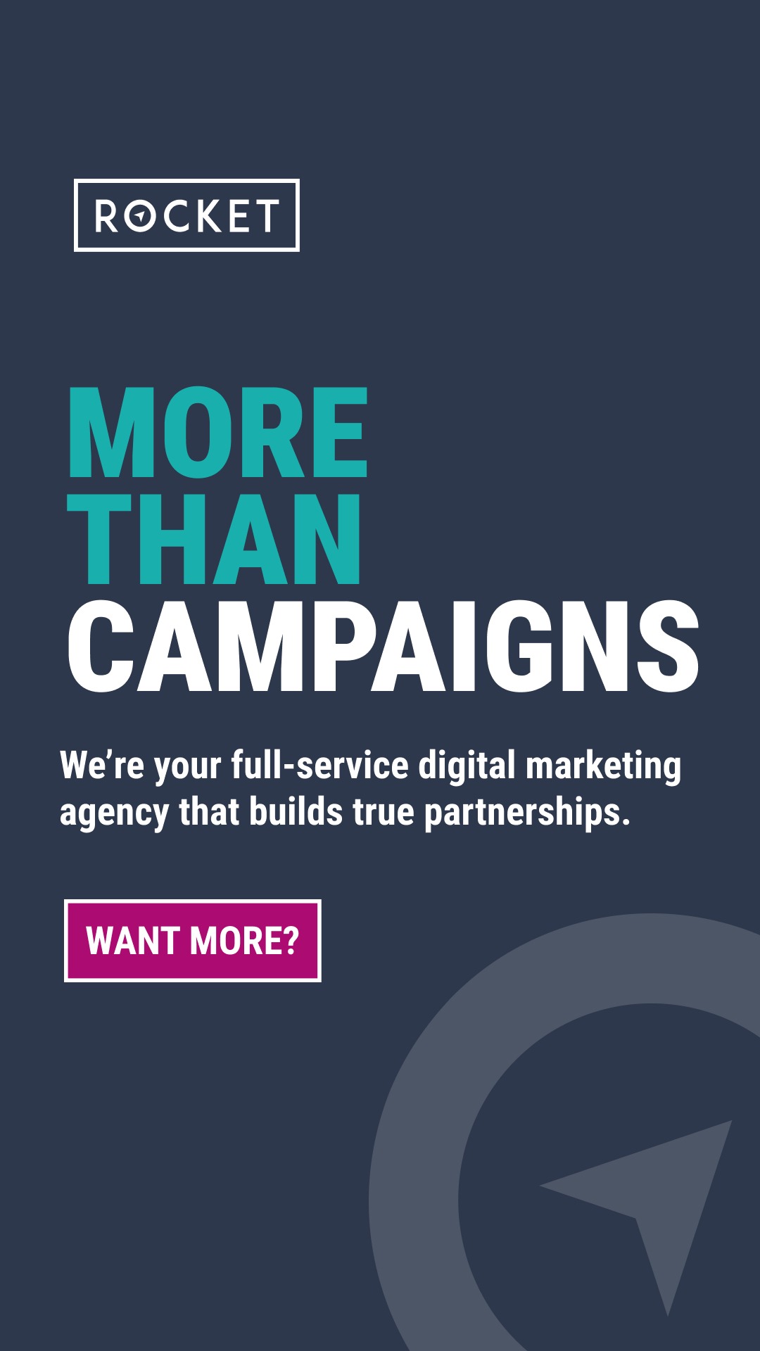 Rocket Agency Facebook ad
